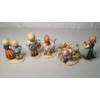 Image 3 : (5) Vintage Collectible Hummel Goebel West Germany Porcelain Figurines/Candle Stick Holder