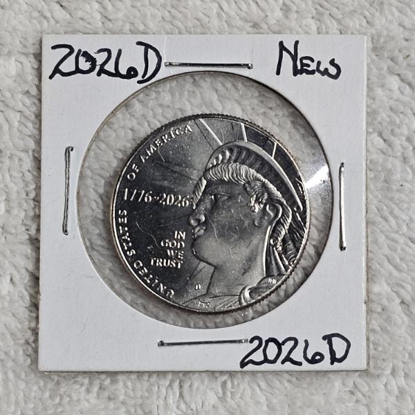 2026-D United States Semiquincentennial Enduring Liberty Half Dollar