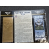 Image 1 : Authentic 2011 Super Bowl XLV NFL Football Ticket & 24K Gold Plated Ticket - Mint Condition