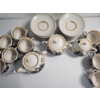 Image 4 : Vintage Russian Tea Set: 12 Sets and 3 Serving Pots