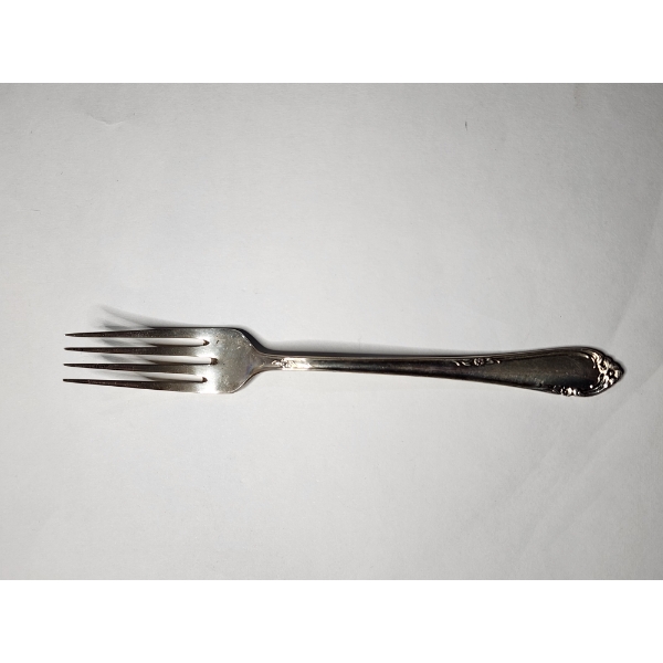 Reed & Barton Sterling Silver Fork With Stunning Dancing Flowers Design Weighing 42 Grams