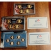 Image 1 : 2007 - 2008 US Mint Presidential $1 Proof Set + 2009 DC & Territories Proof Quarter Set  $9.50 Face