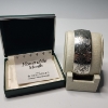 Image 2 : Beautiful Pewter Floral Cuff Bracelet