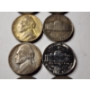 Image 4 : 10 Assorted United States Silver Wartime Nickels ~ Total Face Value of $0.50!