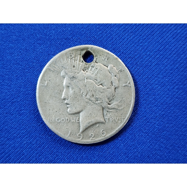 1926 90% Silver Peace Dollar