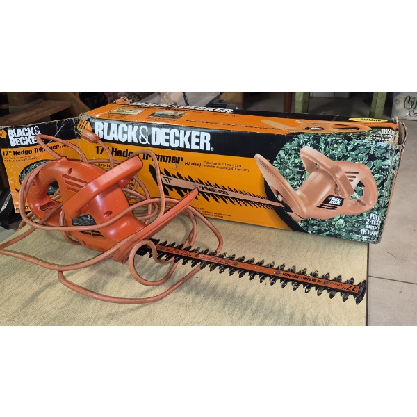 Louisville Home Pickup - Black & Decker Electric Hedge Trimmer - See Pics