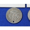 Image 9 : Lot of 5 Kennedy 40% Silver Half Dollars; 1968-D, 1967, 1698-D, 1968-D, 1967 FV: $2.50