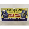 Image 1 : Large Morton's Salt Metal Advertising Sign - 19" X 10"
