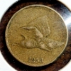 Image 1 : Rare 1858 Flying Eagle Cent Large Letters Variety