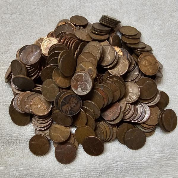 Bulk United States Wheat Cents FV: $3.25