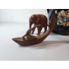 Image 2 : Wooden Animal Decor Pieces, Vase, Figurines 