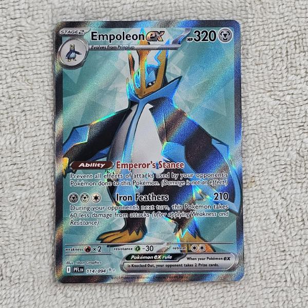Empoleon ex 114/094 Holo Rare Pokémon Trading Card