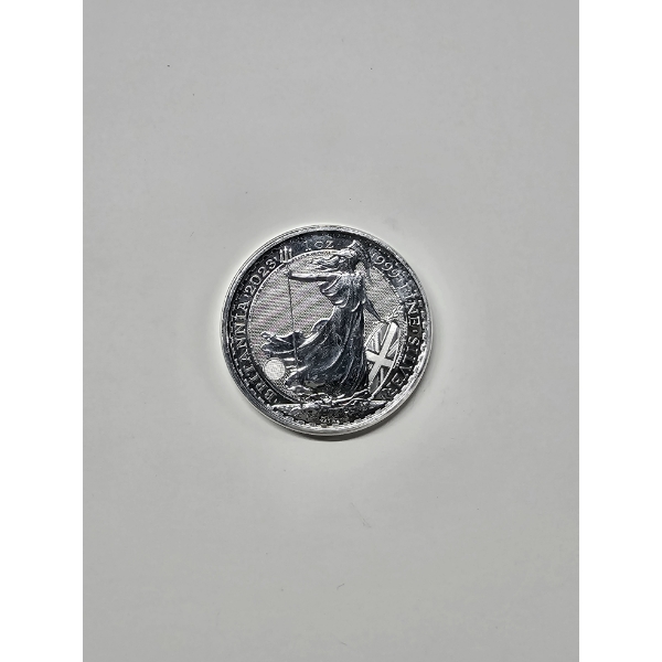 2023 .999 Fine Silver 1oz King Charles III British Silver Britannica Coin 