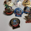 Image 3 : Large Lot of Assorted Pro Football Hall of Fame Collectible Pins 