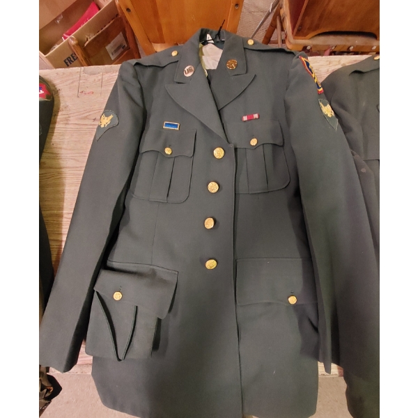 US Army Uniform Full Set Including Trousers Shirt & Jacket - Korea Vintage