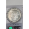 Image 4 : PCGS 1992 MS68 1 Troy Ounce .999 Fine Silver American Eagle In First Strike Slab