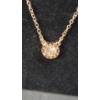 Image 1 : Open Circle Necklace & Tea Rose Stud Set