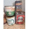 Image 2 : 
Six Vintage Can Collection