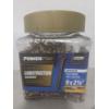 Image 1 : Brand New Power Pro Premium Construction Screws 300 Pieces Flat Head - Comes With Free Bit