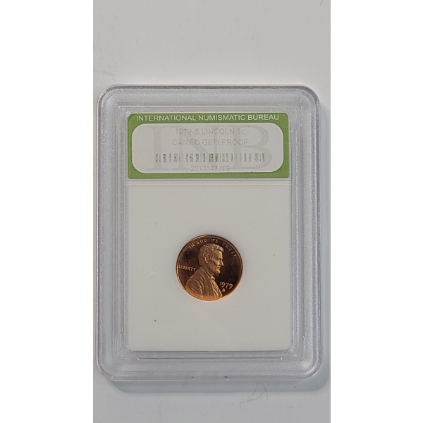 INB 1979-S CAMEO GEM PROOF Lincoln Cent 