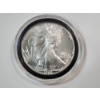 Image 1 : 1988 American Silver Eagle - 1 oz .999 Fine Silver Coin - In Capsule 