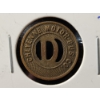 Image 3 : 1930's Cheyenne Motor Bus Co. One City Fare Token 