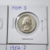 Image 3 : Four Assorted Years United States 90% Silver Washington Quarters - Face Value: $1.00