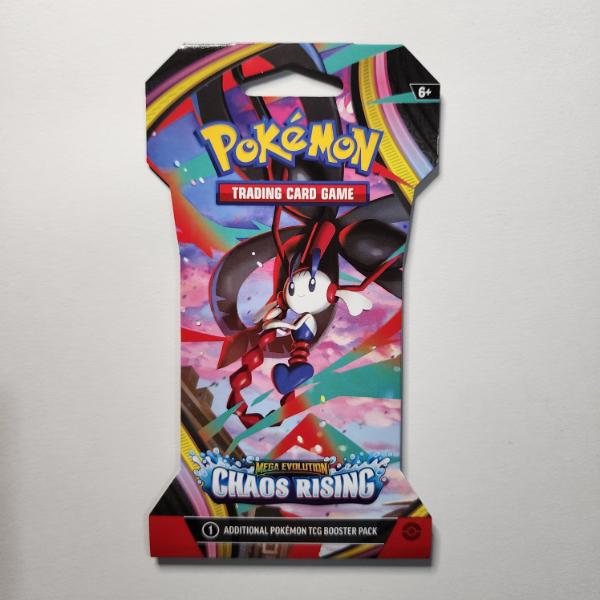 SEALED Pokemon Mega Evolution Chaos Rising Booster Pack 