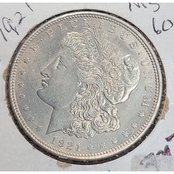 1921 90% Silver Morgan Dollar  - Great Condition