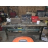 Image 1 : Metal Base Work Table - 25"x72"x33.5" - Contents Not Included