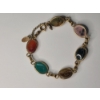 Image 7 : Vintage 12K 1/20 Gold Filled Forstner Tie-Bar/ Chain & Scarab 7" Bracelet With 12K Gold Fill - 18.3g
