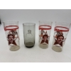 Image 2 : Wendy's Collectible Cleveland Browns Glasses - 4 Total - Ft. Doug Dieken #73 (2) & Brian Sipe #17 