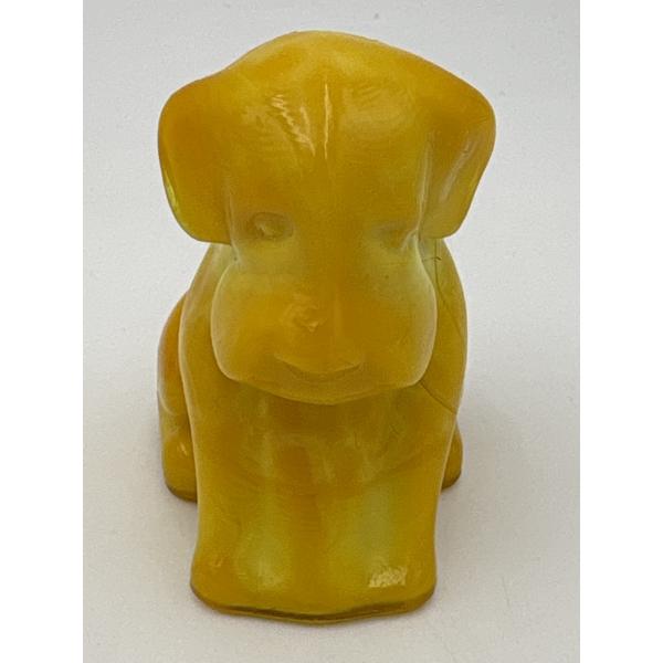 Adorable Degenhart Vintage Glass Dog Figurine- Buttercup