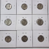 Image 9 : x15 Assorted Years United States 90% Silver Mercury Dimes - Face Value: $1.50