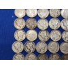Image 4 : x31 Assorted Year Silver Dimes:  Roosevelt, Mercury, & (1) Barber FV: $3.10