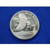 Image 1 : American Wildlife Bald Eagle Design One Ounce .999 Fine Silver Round