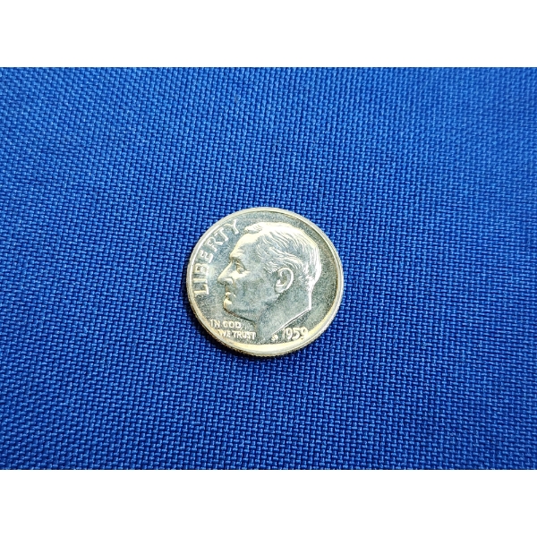 1959 Proof Roosevelt 90% Silver Dime