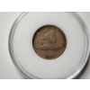 Image 3 : 1857 Flying Eagle One Cent United States Penny in Protective Capsule WIth Certificate!