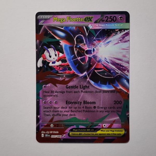 Mega Floette EX 035/086 Holo Rare Pokemon Trading Card