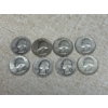 Image 1 : 90% Silver U.S. Quarters - FV $2.00 - Various Years 