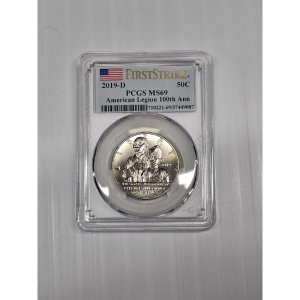 2019 - D American Legion 100th Anniversary Half Dollar