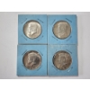 Image 1 : x4 1964 90% Silver Kennedy Half Dollars FV: $2.00