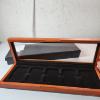 Image 1 : Nice Wooden Glass-Top Coin Slab Storage Case - Holds 5 Standard Slabs
