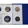 Image 10 : x18 Assorted Clad Proof Washington Quarters FV: $4.50