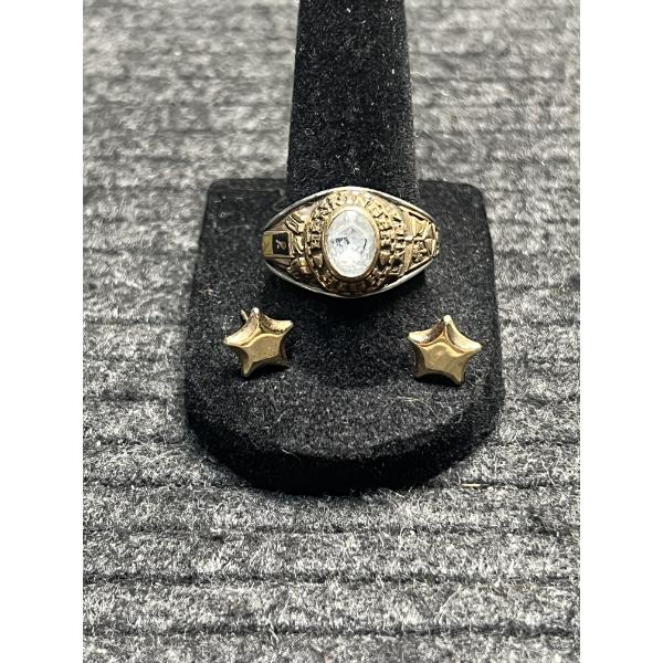 Lot of 10K Jewelry.