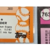 Image 11 : Large Lot of Near Mint 1980's Expos Topps Tiffany Baseball Trading Cards - All in Card Sleeves