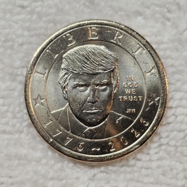 United States Semiquincentennial President Donald J. Trump 1776-2026 One Dollar Coin