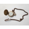 Image 1 : Vintage Elgin Gold-Filled Pocket Watch on 14" Chain