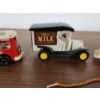 Image 3 : (3) Vintage Toy Vehicles Including Tonka Milk Truck, Fisher Price Fire Truck & Mini Bus