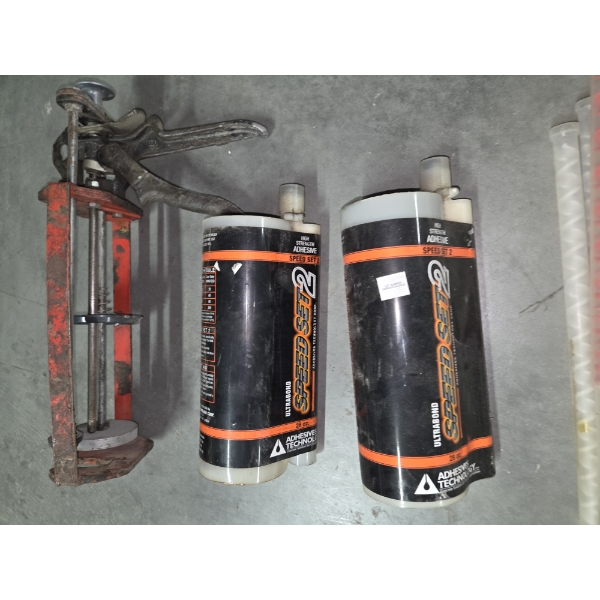 Heavy Duty Caulk Gun & Adhesive 